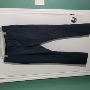 Frank & Oak Slim Fit Navy Dress Pants